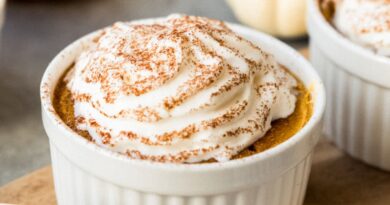 Crustless Pumpkin Pie – Skinnytaste