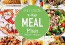 Free 7 Day Healthy Meal Plan (Sept 16-22)