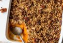 Sweet Potato Casserole with Praline Topping