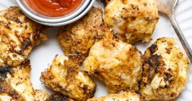 Air Fryer Popcorn Chicken ⋆ 100 Days of Real Food